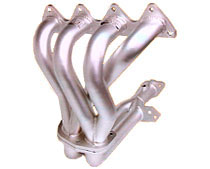 2 Piece DC Sports AHC6003 Silver 4-2-1 Header with Ceramic Coating 